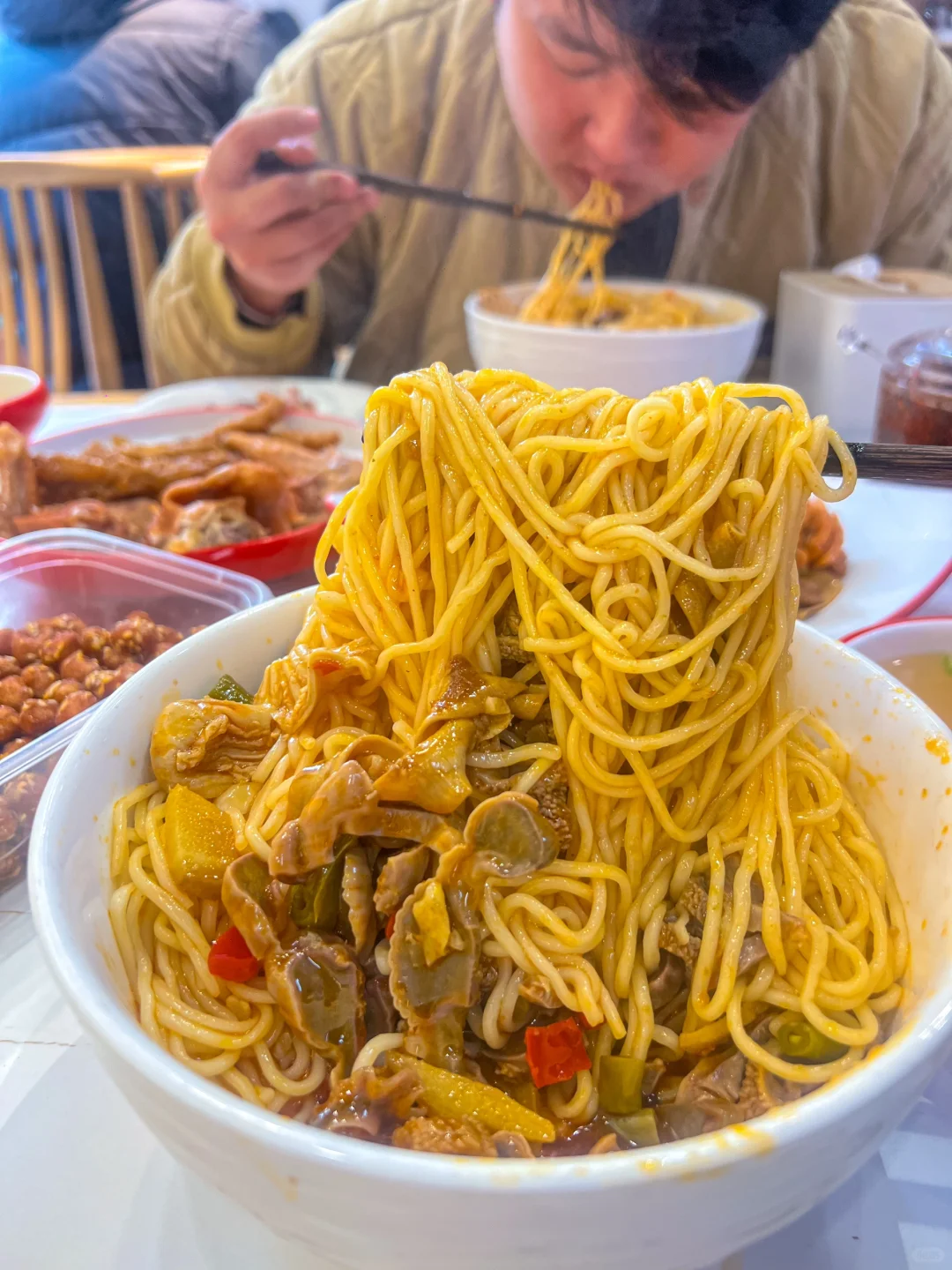 吹爆这家嵩县的鸡杂面！为啥洛阳没有啊～