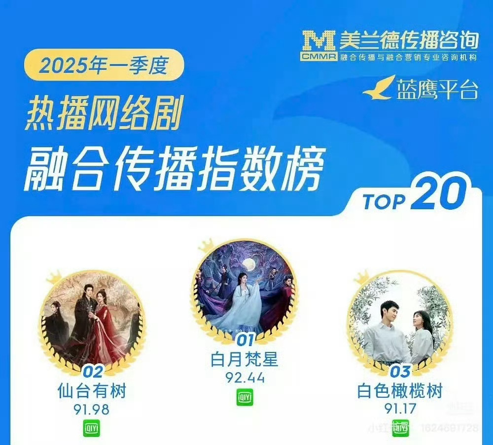 业内主要看两个榜，一个是大屏收视率比较准的索福瑞，一个是收视率网播双合端口美兰德