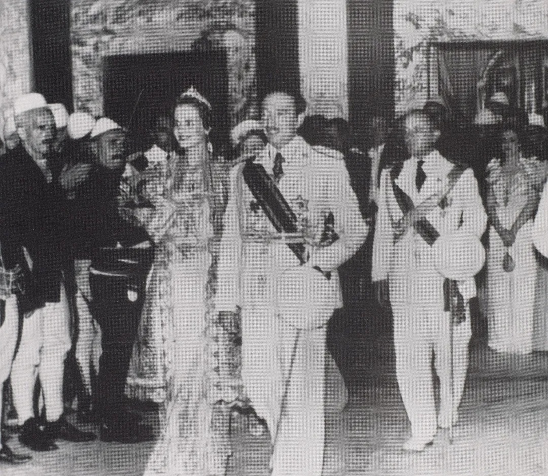 【来自投稿】1938年，阿尔巴尼亚国王索古一世和王后杰拉尔汀的婚礼 