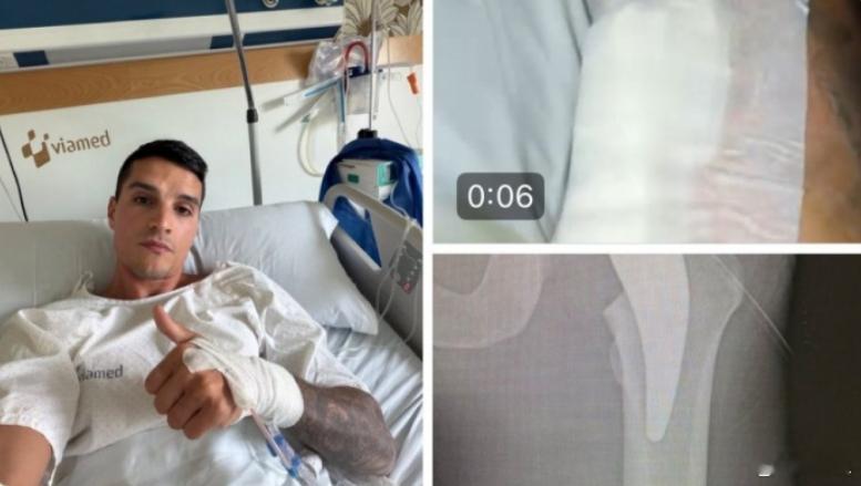 今日，曾效力热刺、罗马、塞维利亚、河床等队的34岁前阿根廷国脚拉梅拉更新社媒，晒