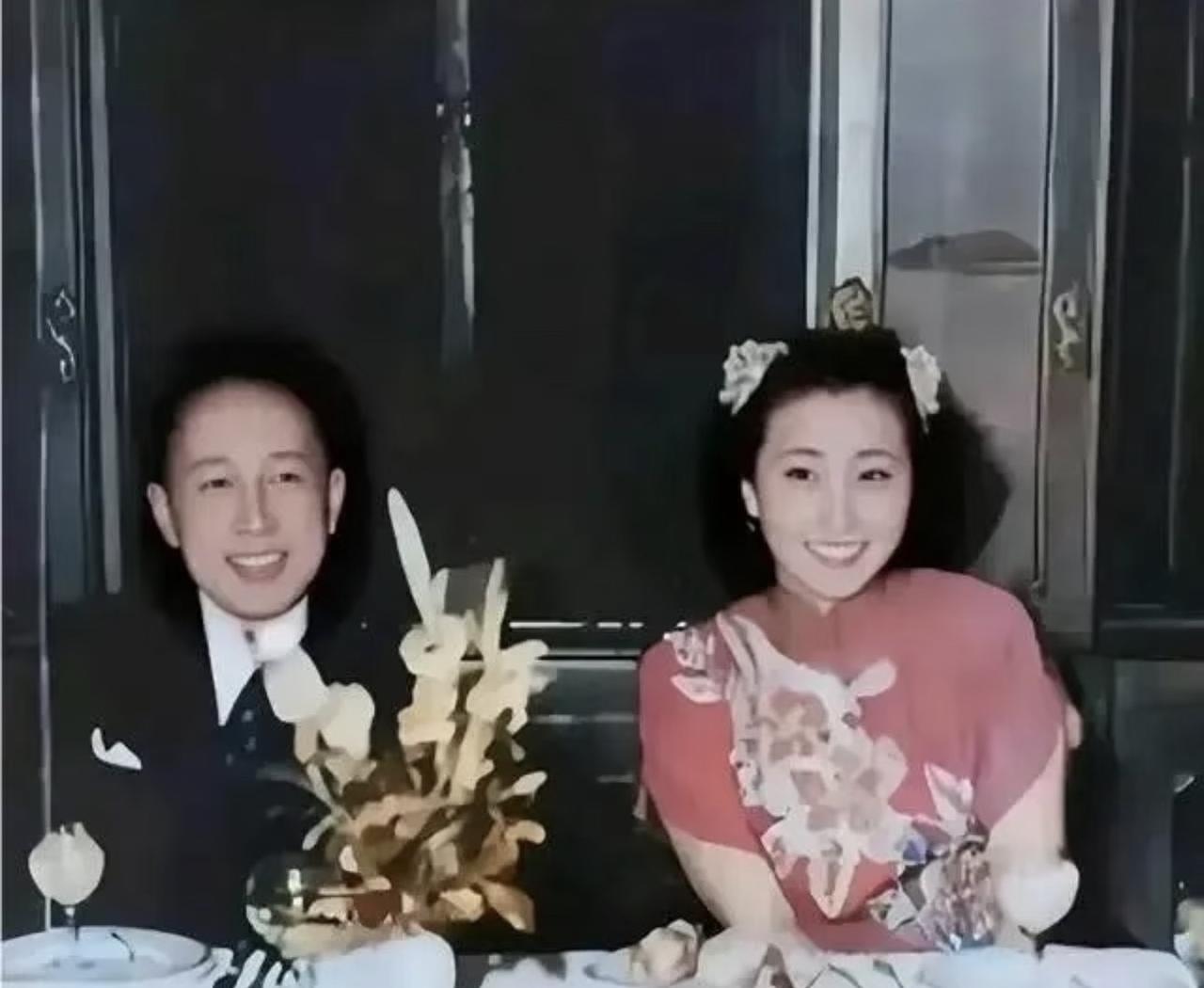 很多人以为钱学森和蒋英是世家包办的联姻？其实真不是。这张1947年上海和平饭店的