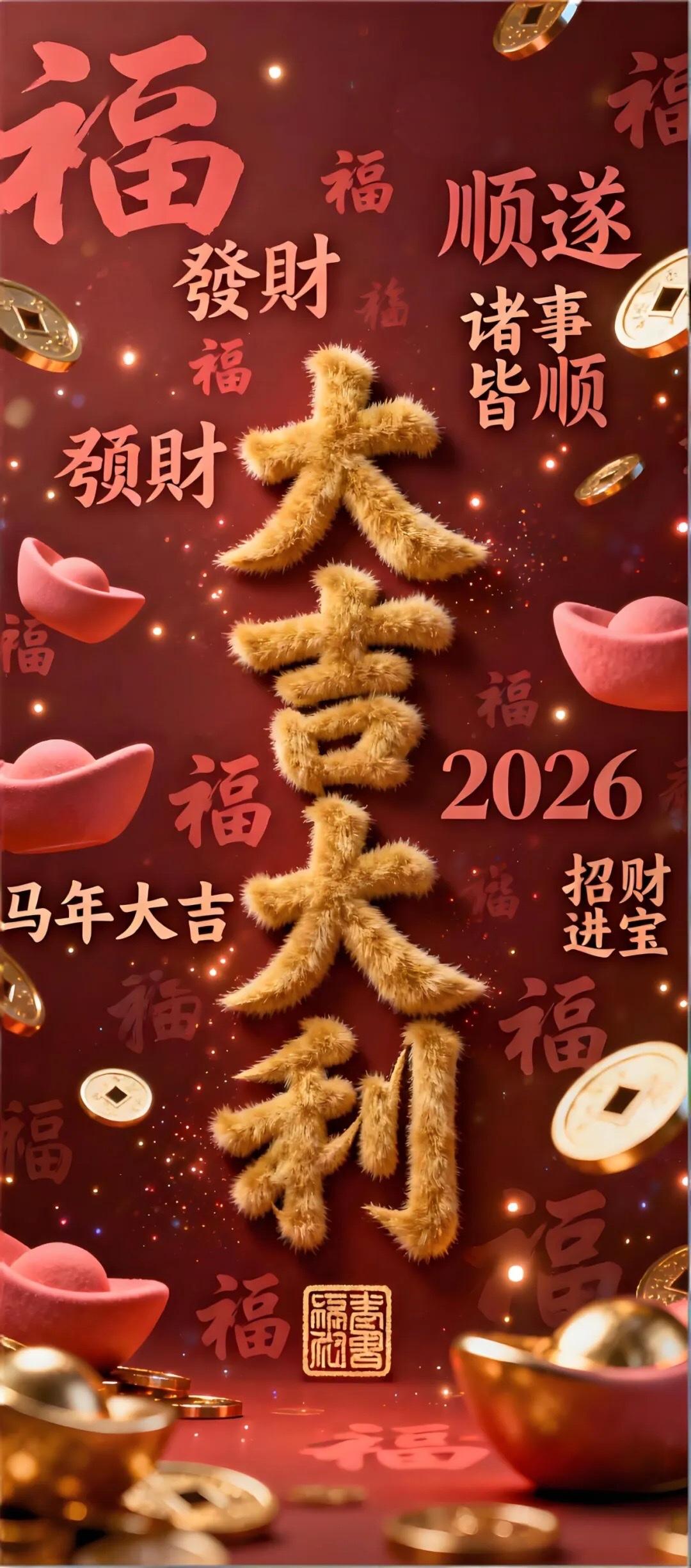 📱 别觉得这是迷信，这其实是一种生活的仪式感！
每天写下“大吉大利”，把它贴在