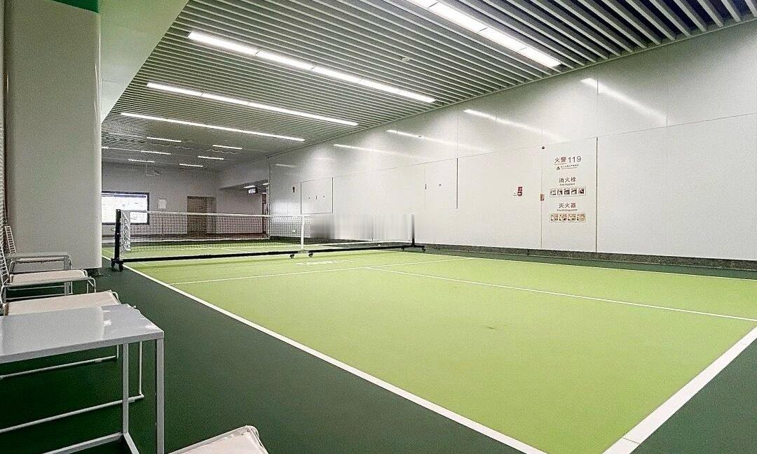 福州首个！ 滨海快线南公园站内的匹克球馆来了 