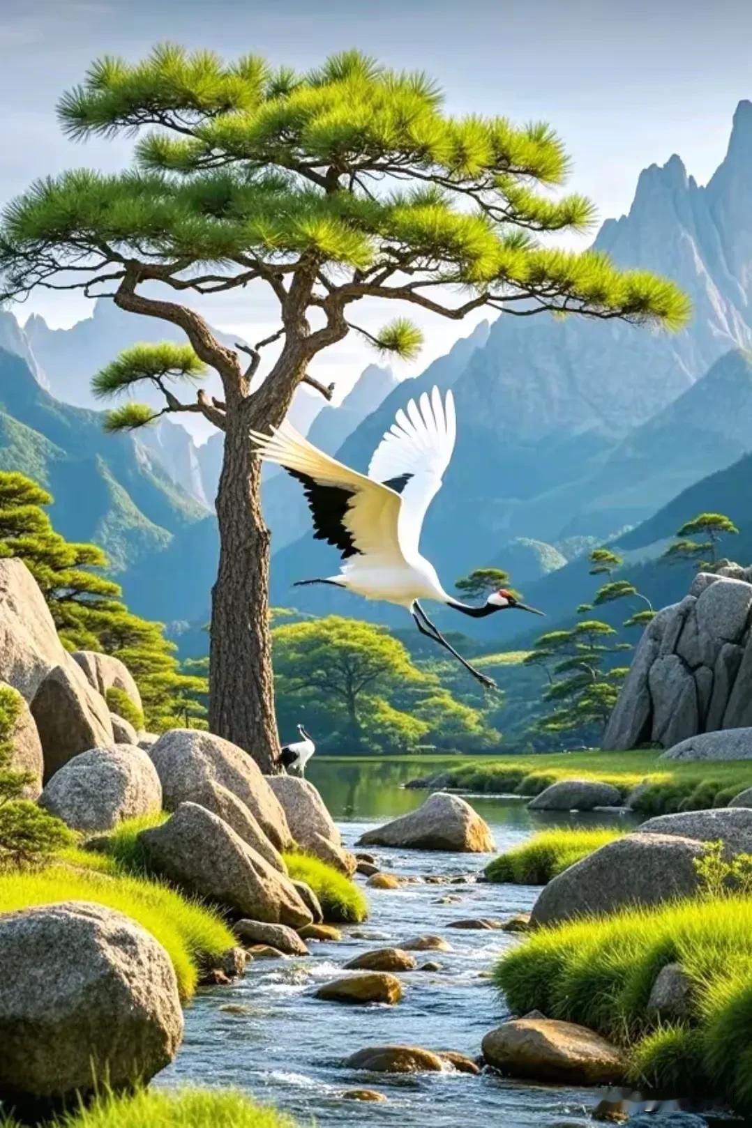 《采桑子·积善余庆》

积善门第余庆厚，
德泽流长。
祖德昭彰，
福荫儿孙世代昌