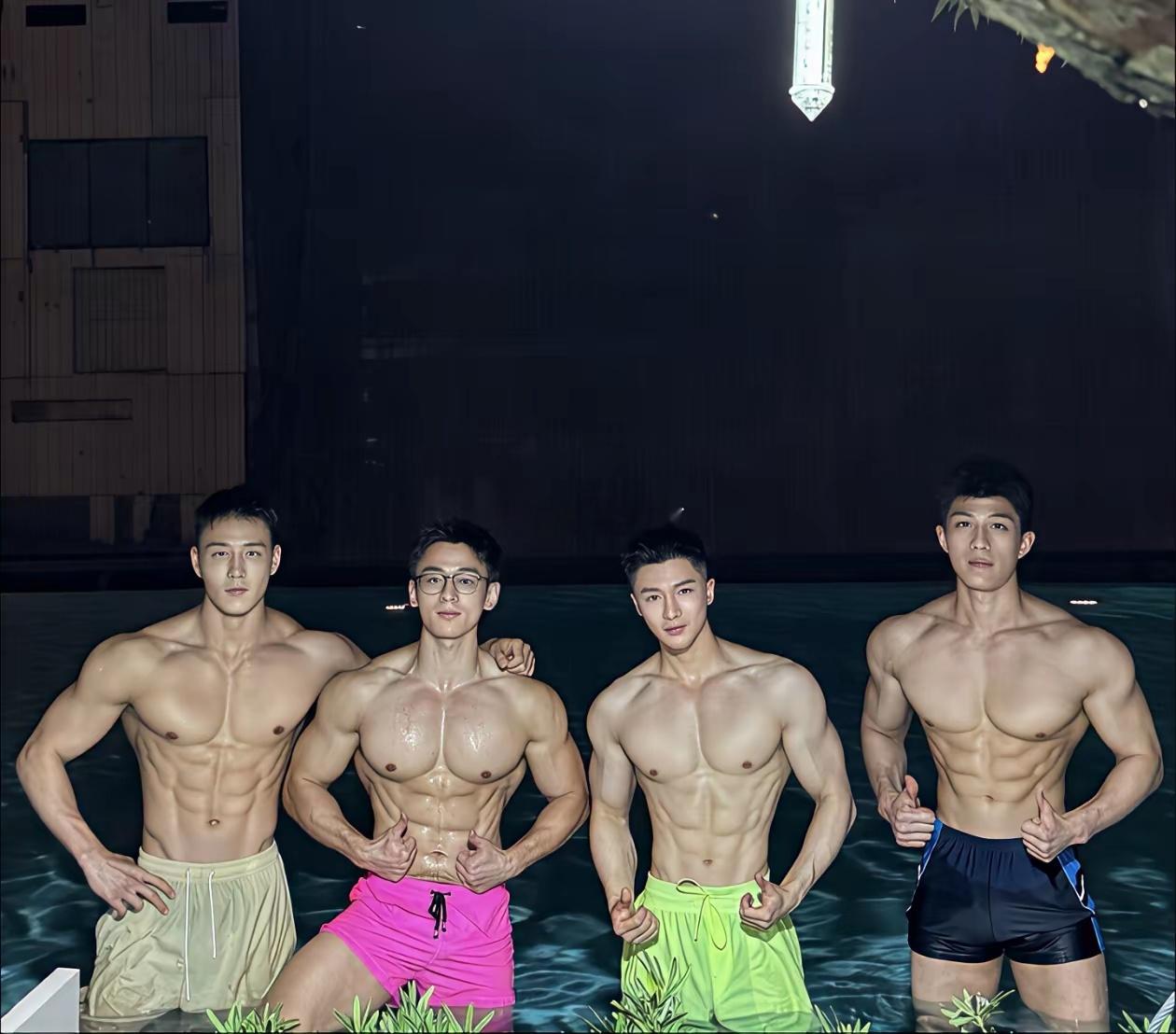 让你选一个健身房帅哥做男朋友，你会要哪个呢？ 