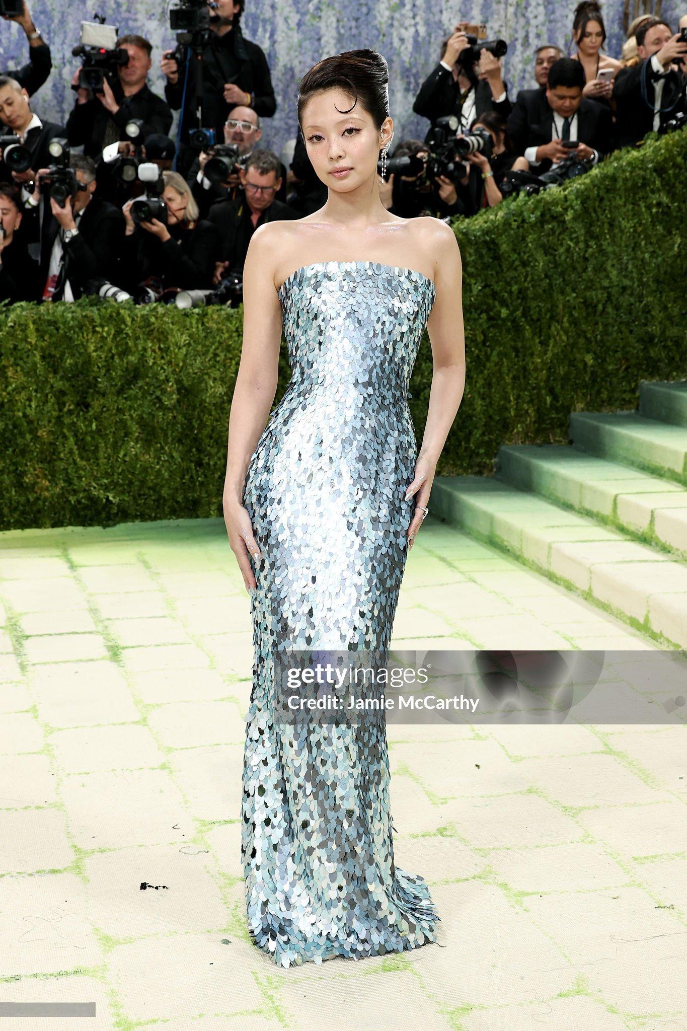 Jennie for Met Gala 2026🩵谁懂此女太魅惑了🥵 