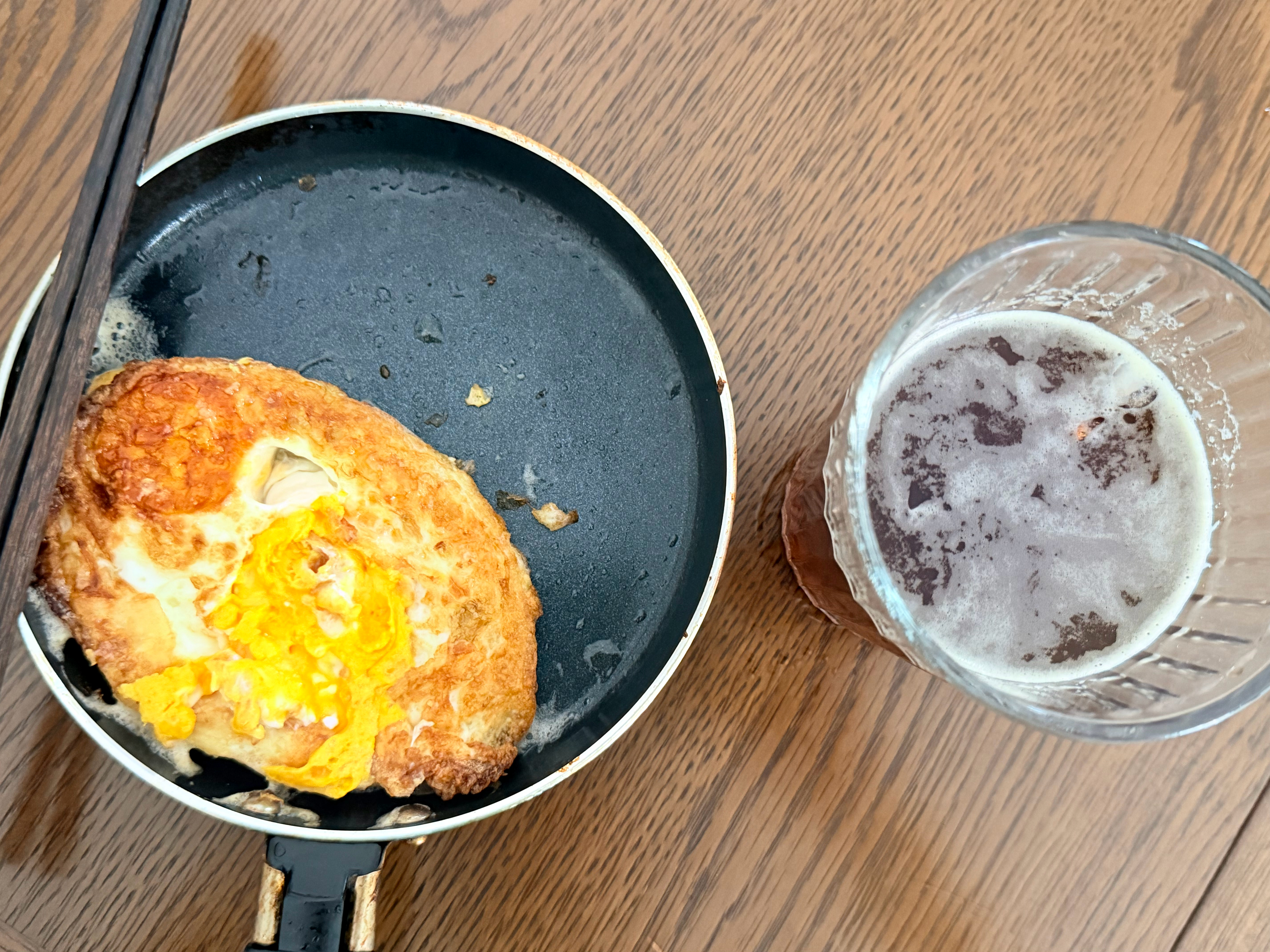 今日煎蛋🍳+冰美☕️ ​​​