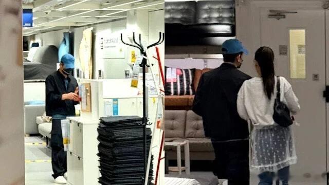 郭富城带方媛看家具网友偶遇郭富城带着方媛到家具城看家具了！偶遇郭富城方媛看家具两