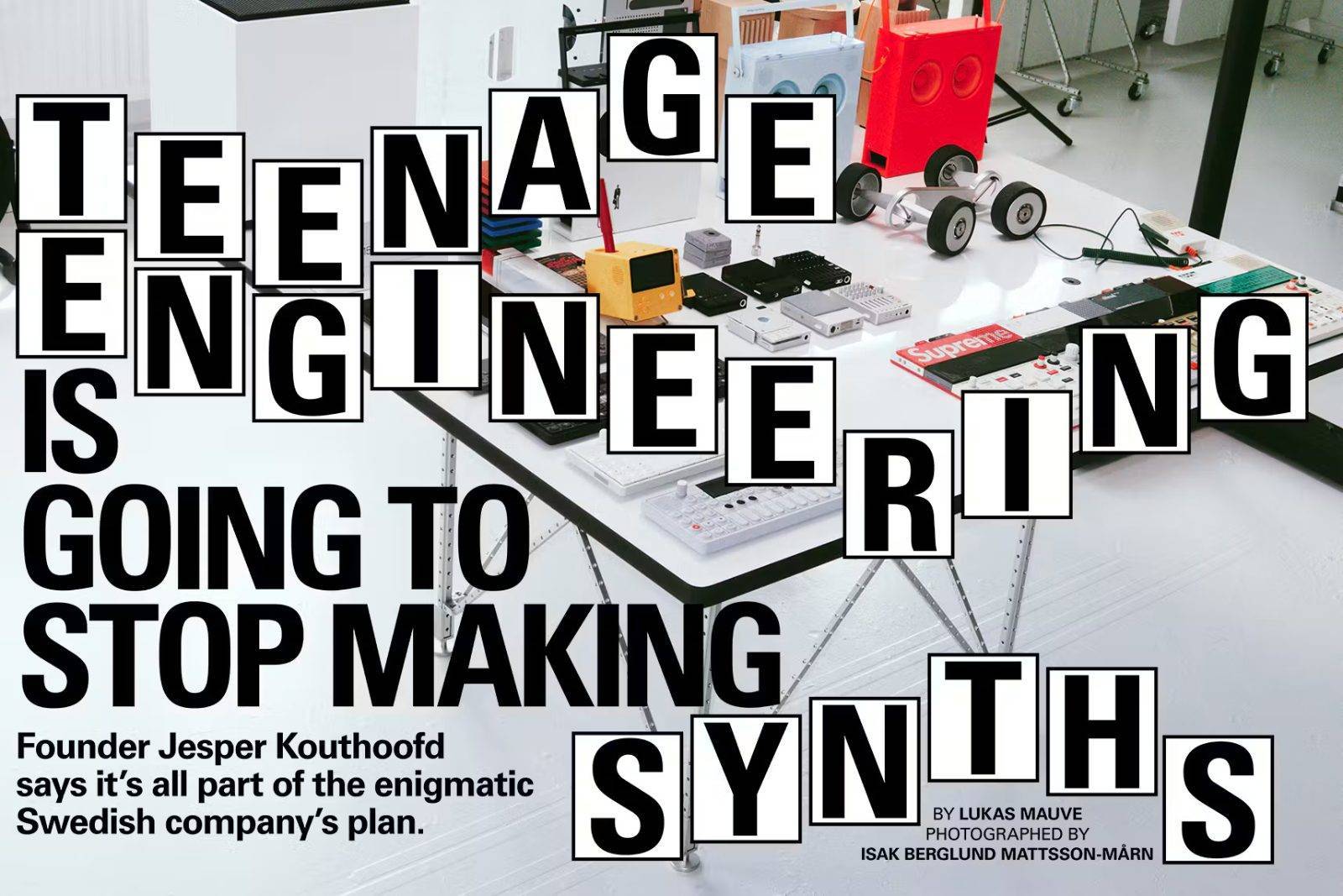 Teenage Engineering 宣布退出合成器业务：停产全部产品，转回纯