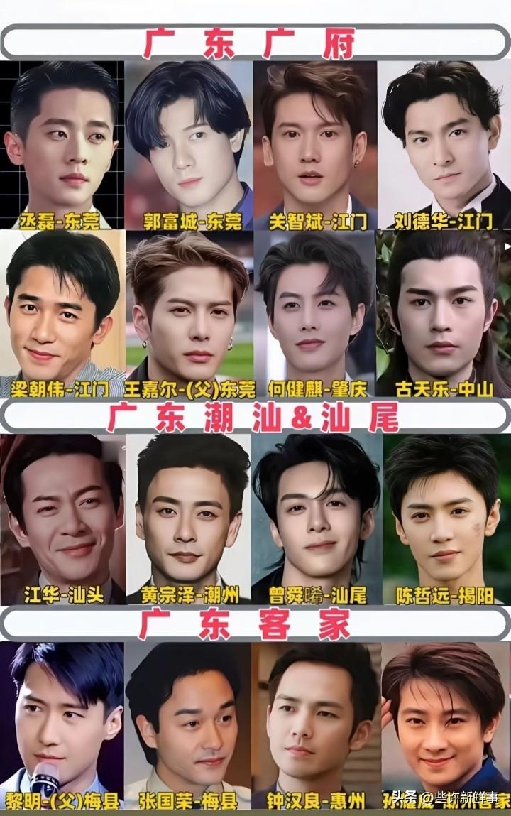 广东三大民系的长相区分