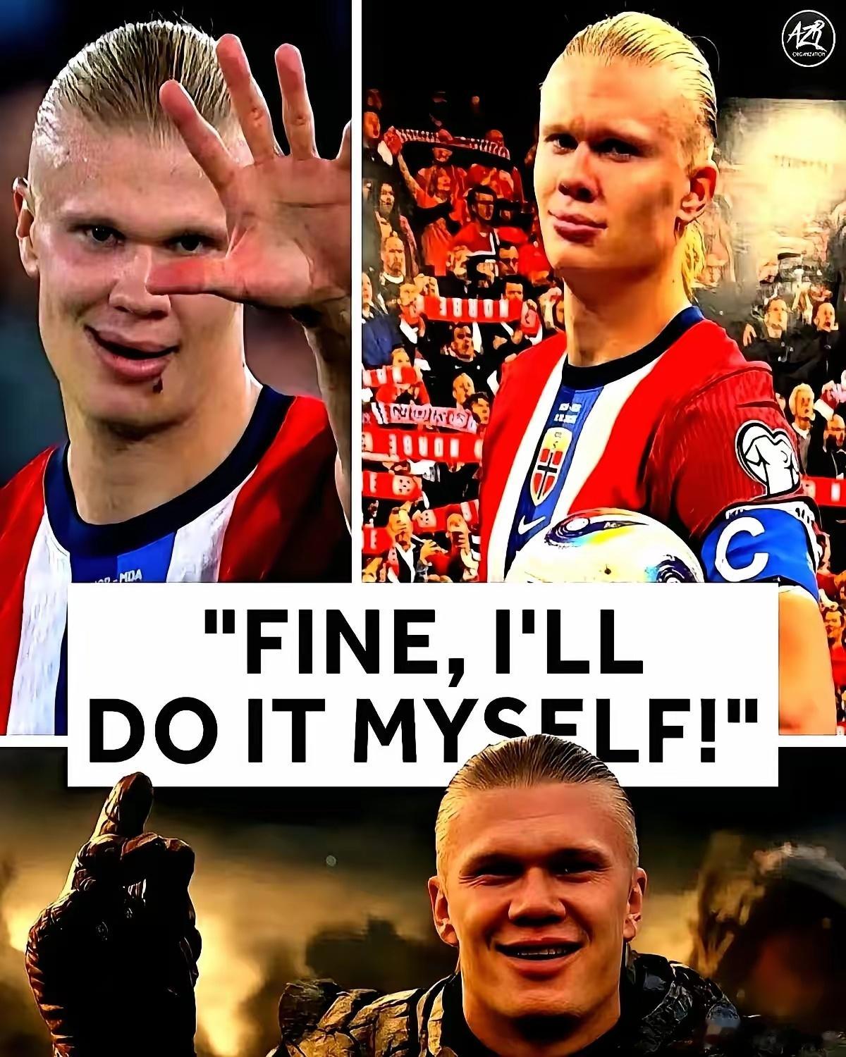 哈兰德这踢法，真怕他30岁就扛不住了。他就是个纯粹的进球机器。加盟曼城第一个赛季