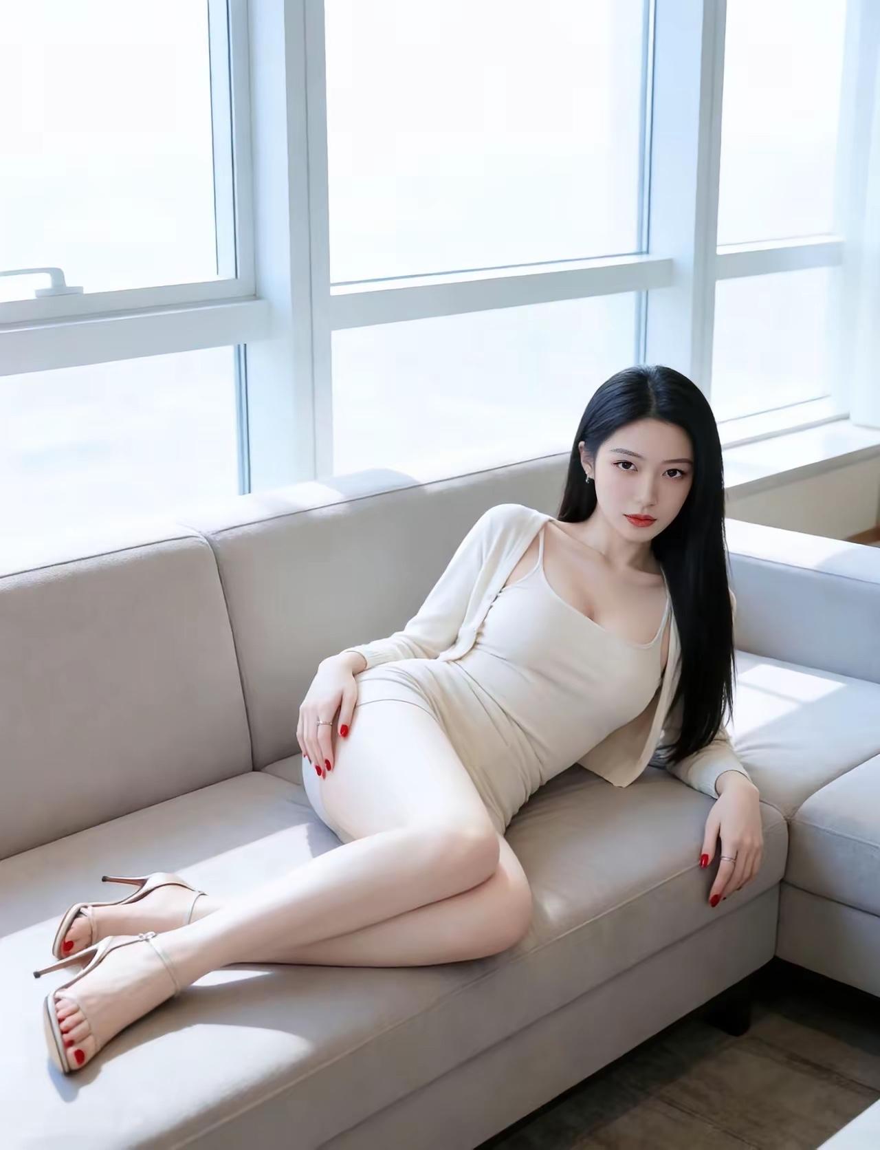 优雅白裙，轻奢时光，静享美好。