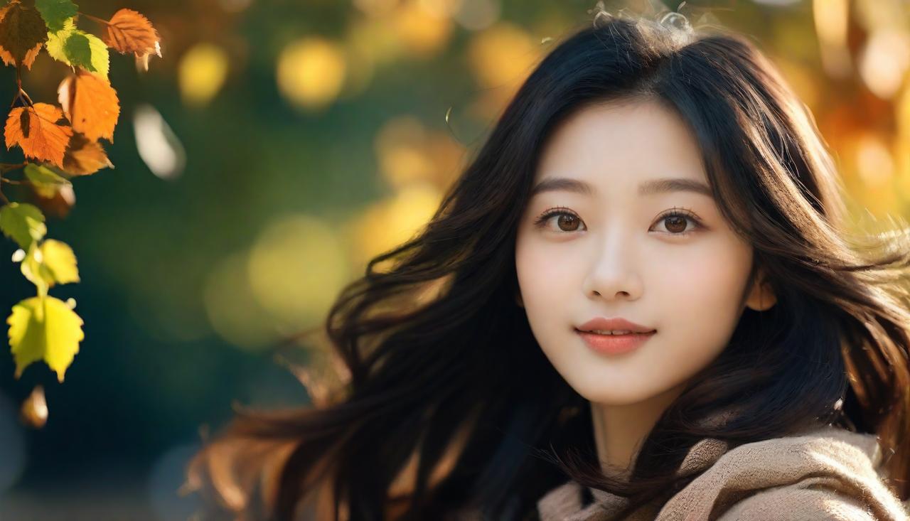 秋色无边，绘一卷斑斓画卷长，
金黄与火红交织，是大自然最绚烂的章。
漫步林间小道