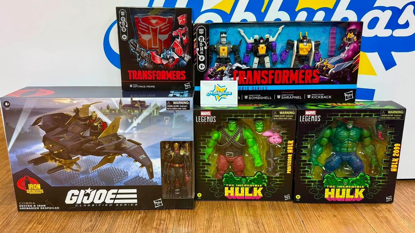 香港HOBBYBASE新到商品，变形金刚，特种部队，漫威等 ，迪斯特罗钢铁卫队载