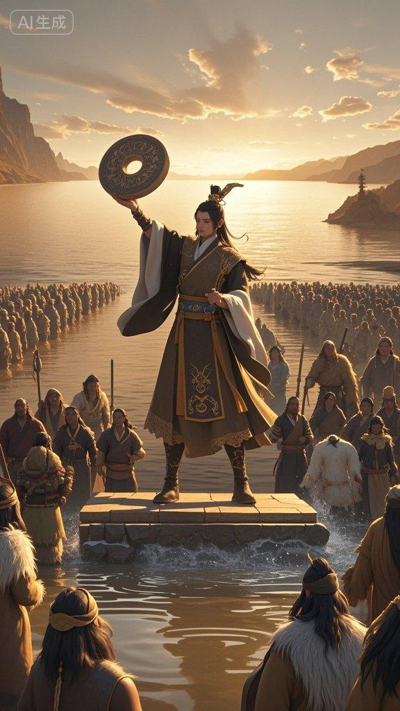 中国历史之六十三……帝芒沉璧祭河：古人“把玉扔河里”的神奇仪式

话说夏朝的帝芒