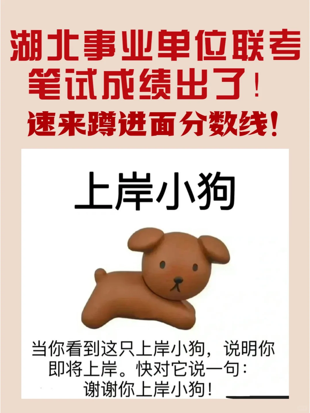 快查！湖北事业单位联考成绩出啦！