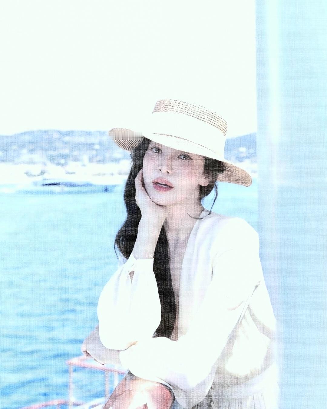 🖼🍧💫宋慧乔 乔妹好美啊状态好好 
