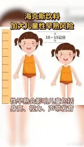 #专家称应警惕海克斯饮料对儿童危害# 所以说卫健委颁布出来的这些相关条款肯定是有