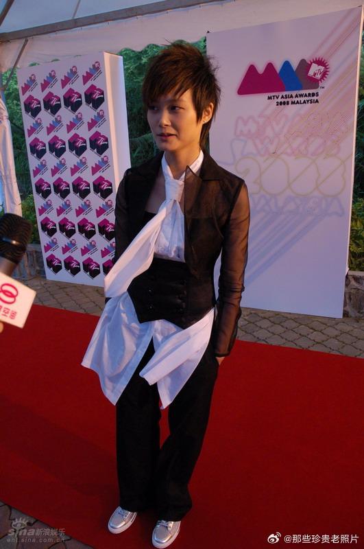 2008MTV亚洲大奖，李宇春获得中国内地最受欢迎歌手奖 