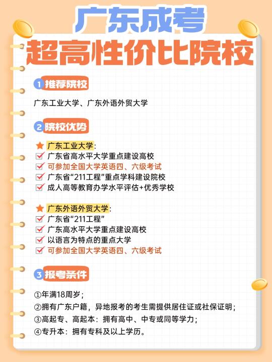 成考超高性价比院校!!可报英语四六级