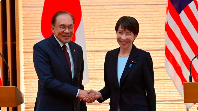 日本首相与马来西亚总理举行会谈 就能源与安保合作达成共识

06 月 08 日至