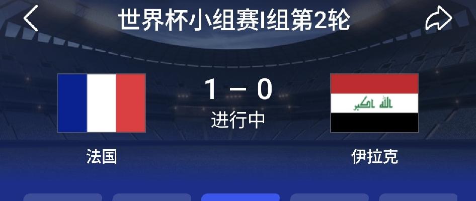 本届世界杯最悲惨的比赛，当属法国和伊拉克之间的较量，倒不是因为伊拉克球员技术不行