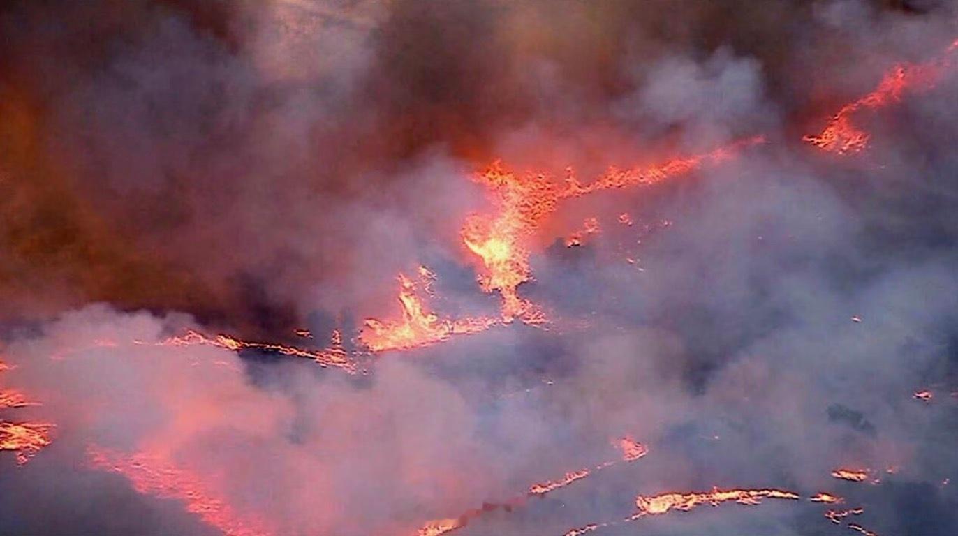 美国大火超4000座建筑受损  洛杉矶的山火已导致该地区超过5300栋建筑被烧毁