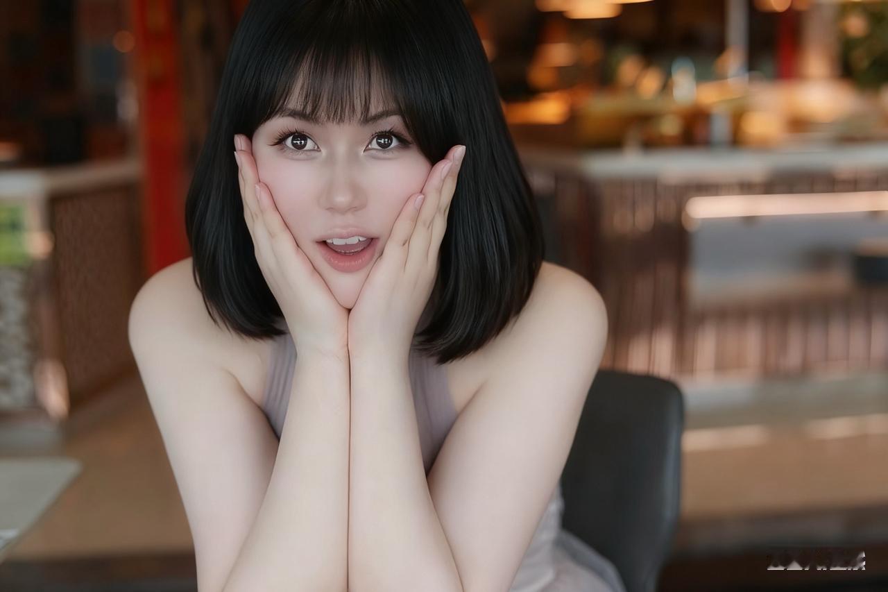 那个发型适合我呀清纯女神