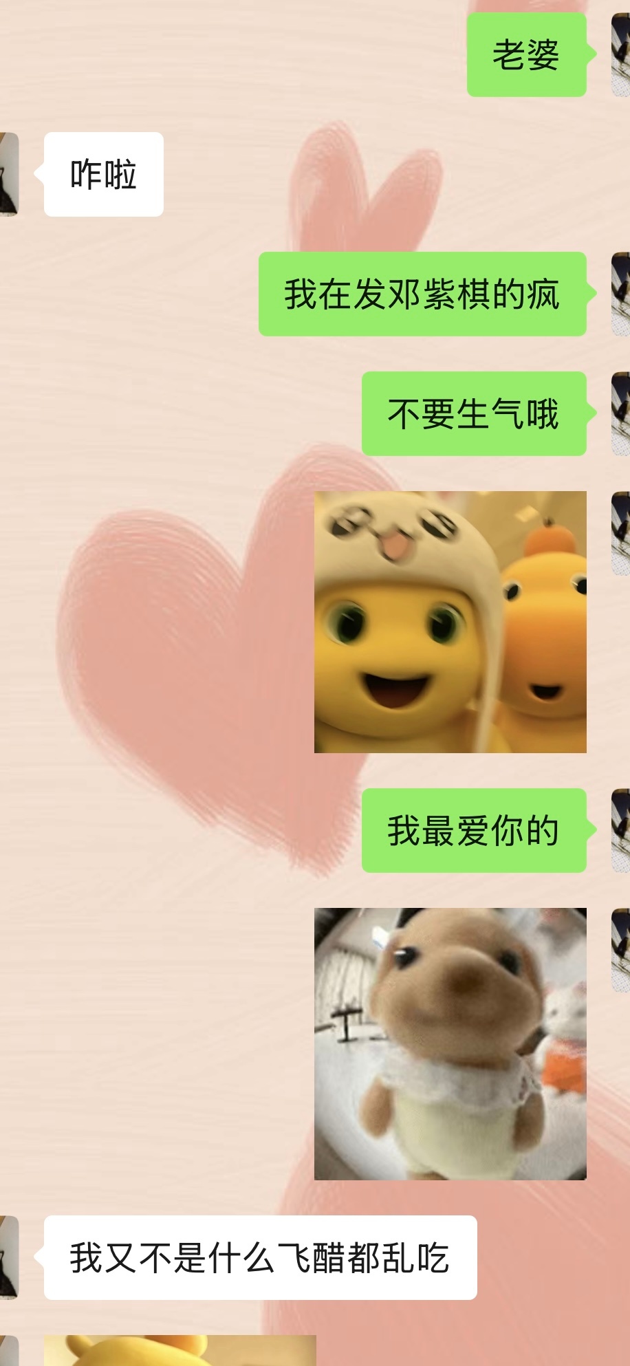 只有发邓紫棋的疯，我女票不吃醋因为“精神养母”很优秀 ​​​