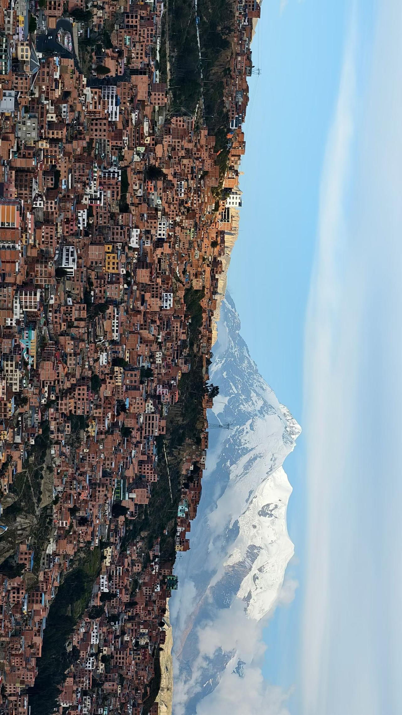 南美之行第二站：玻利维亚🇧🇴首都拉巴斯
世界上最高的首都，地形好像一只碗，四