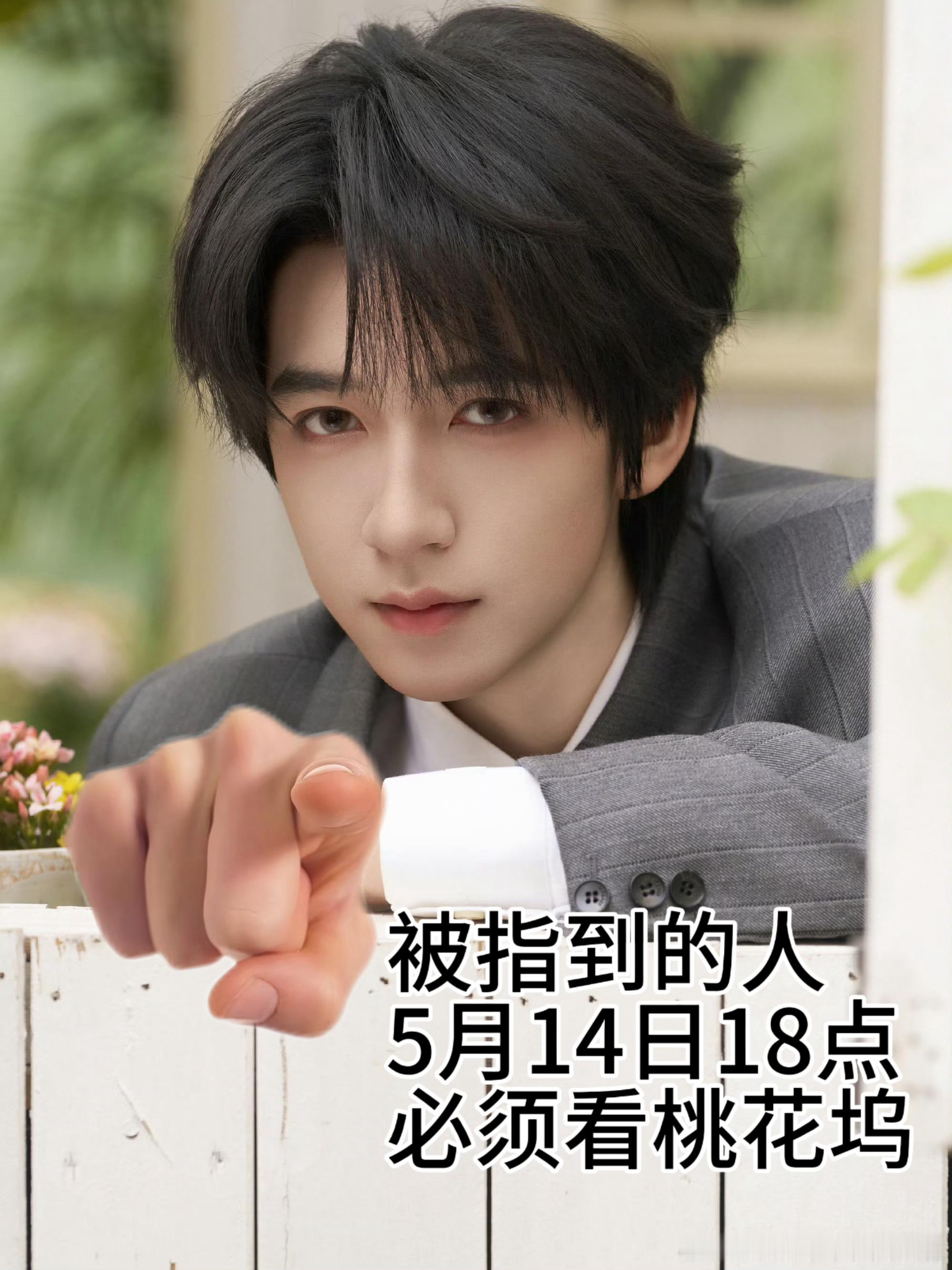 贺峻霖同意桃花坞开播五十公里桃花坞贺峻霖一句“我同意开播”也太可爱了！已经脑补他