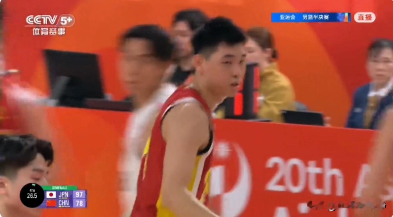 中国男篮78-97不敌日本男篮，无缘决赛，将和伊朗争亚运会第三名!
亚运会男篮半