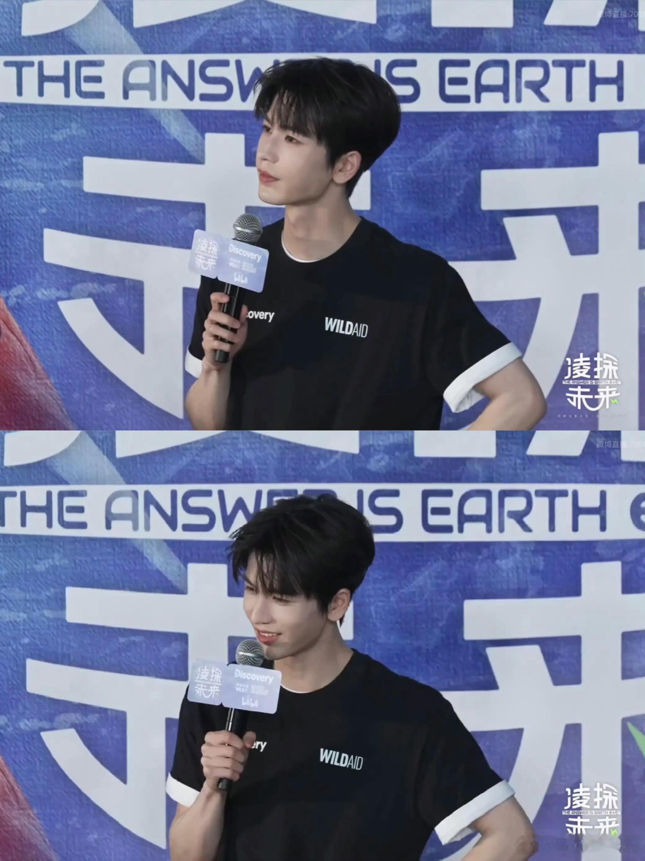 张凌赫今天好学长纯生图！坐评委席的水平