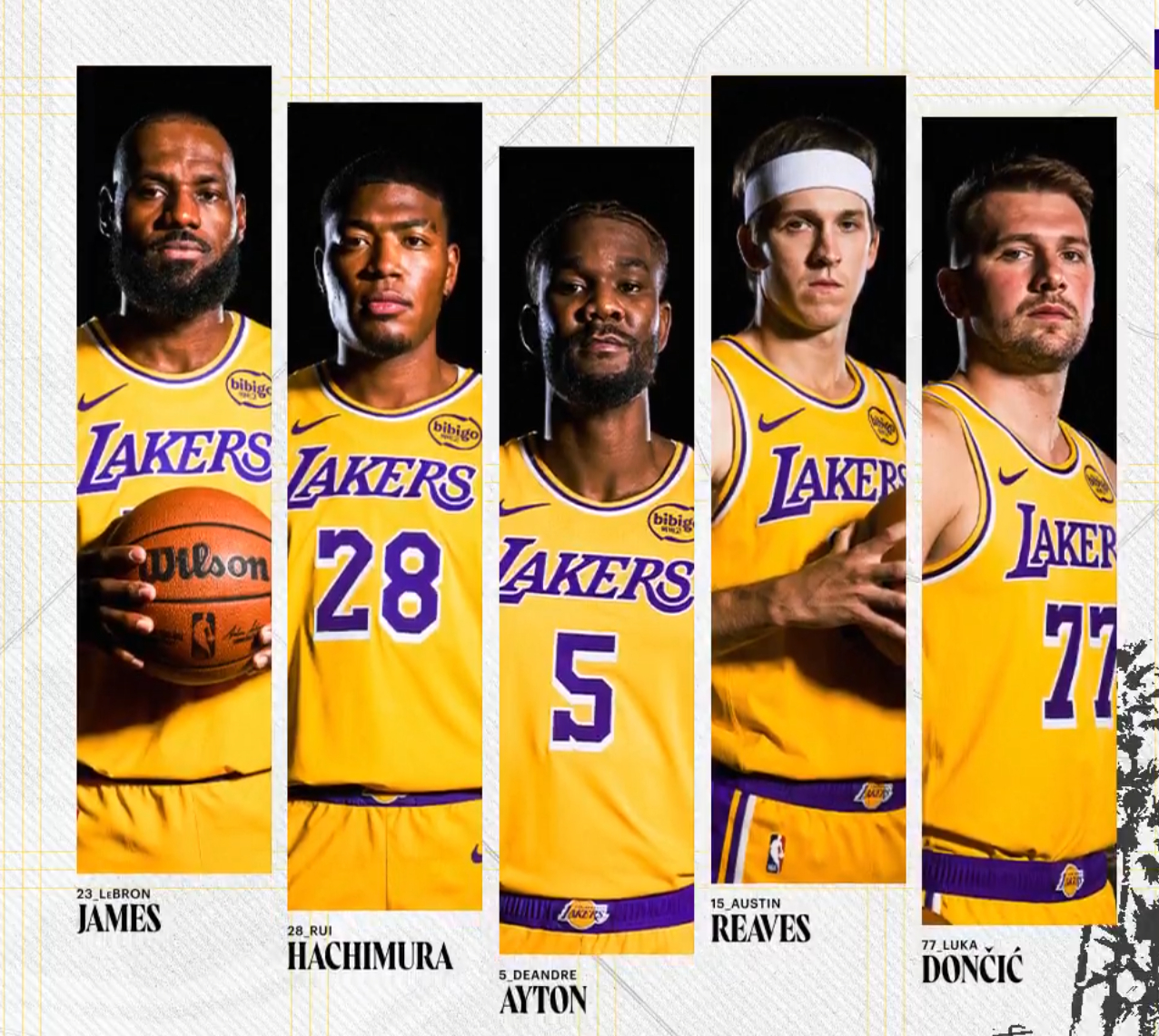 大哥回归。湖人