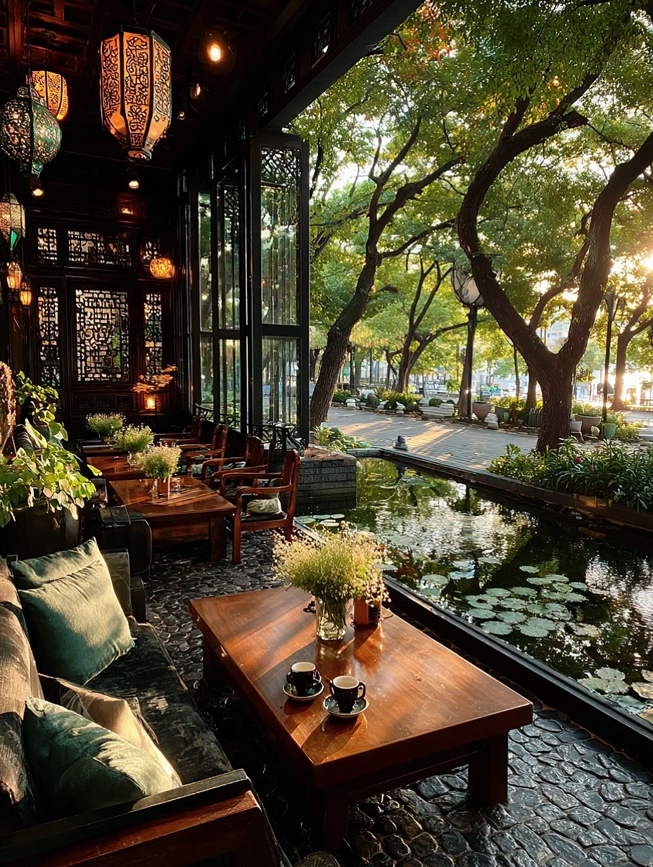 一盏茶的时间，偷得浮生半日闲，生活治愈诗