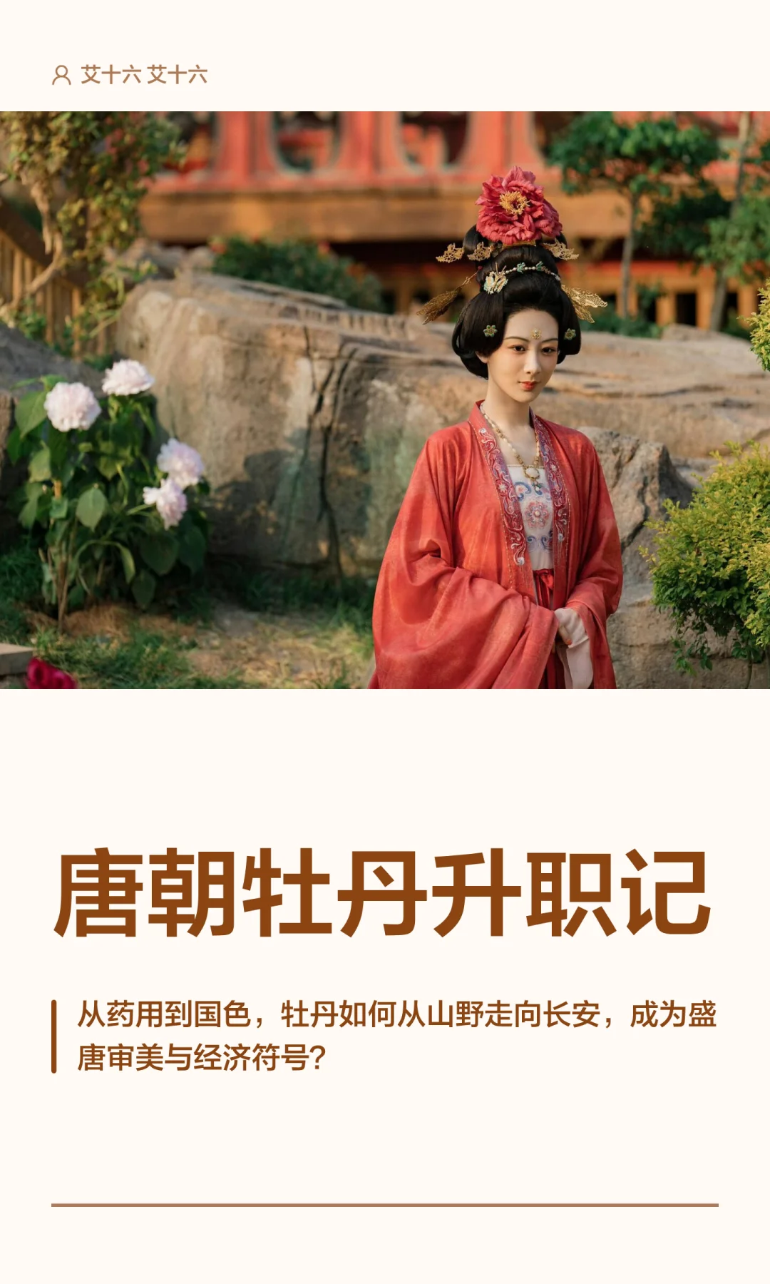 唐朝牡丹升职记