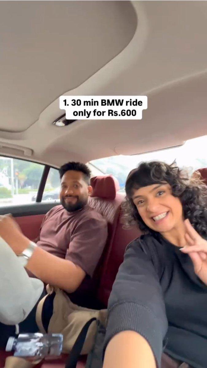 印度网红发现中国物价真便宜：乘坐宝马车想都不敢想！两位印度网红斯瓦蒂和普拉蒂克在