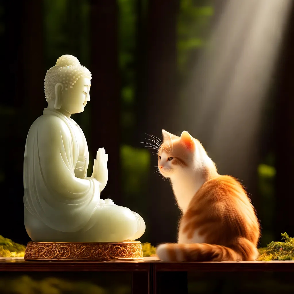 猫靠近的人，都是有福之人猫从来不会主动去靠近一个自己不喜欢的人。无论你如何引诱它