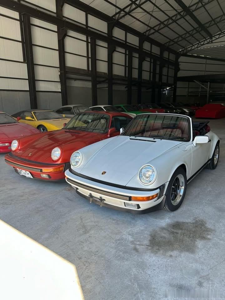台湾老车 1986年 Porsche 911 carrera 3.2 Tonba