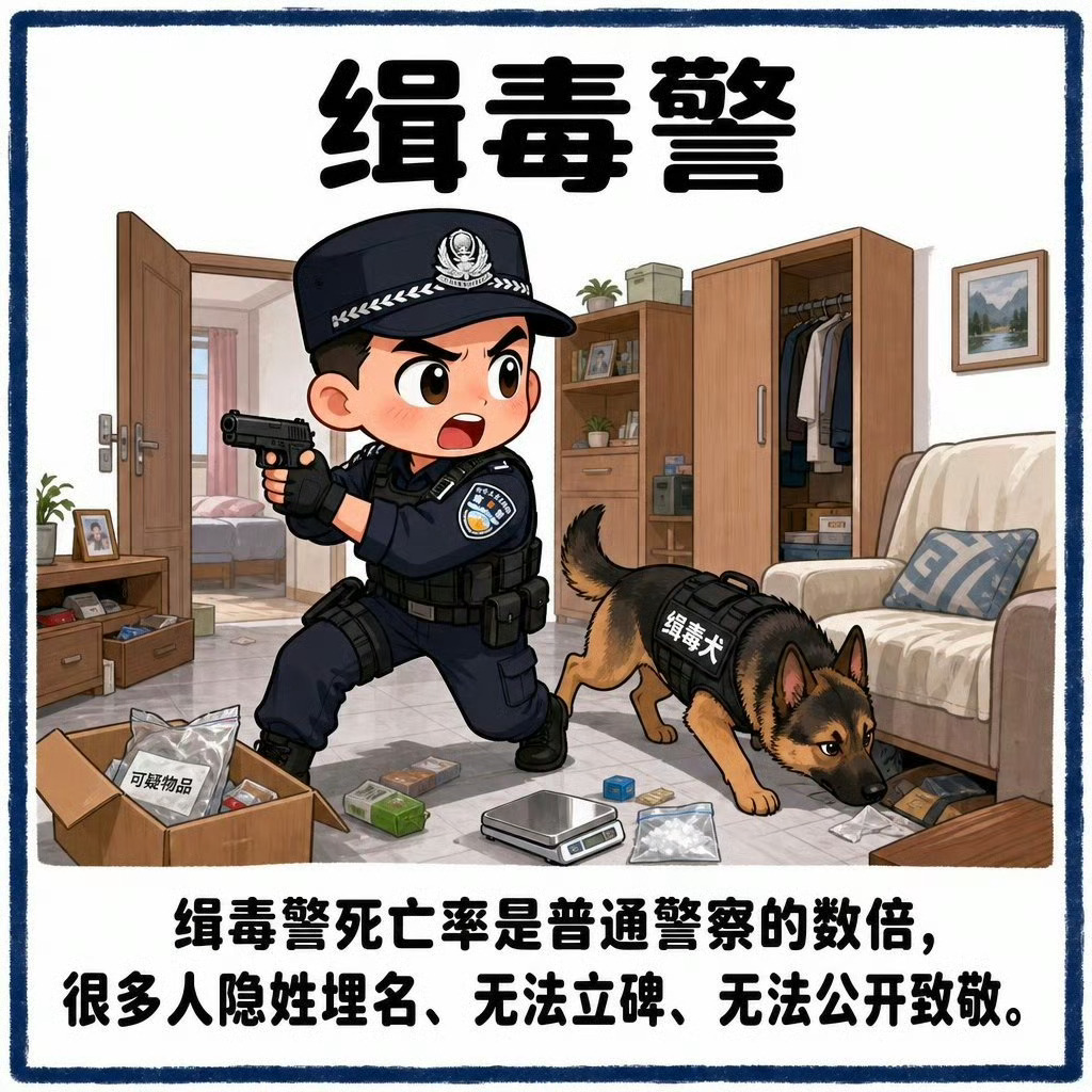 真的，远离远离远离，他们真的辛苦了缉毒警的遗言被警嫂一巴掌打断缉毒警的遗言被警嫂