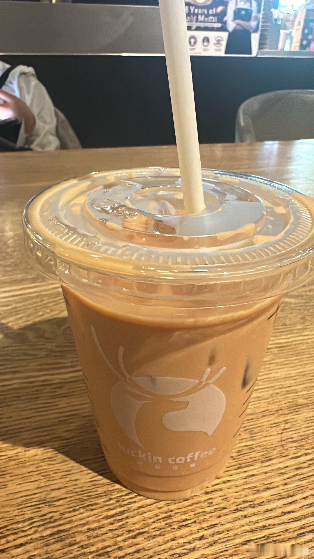 泰式奶茶，口味蛮好的 南京·瑞幸咖啡(新世界中心店)
