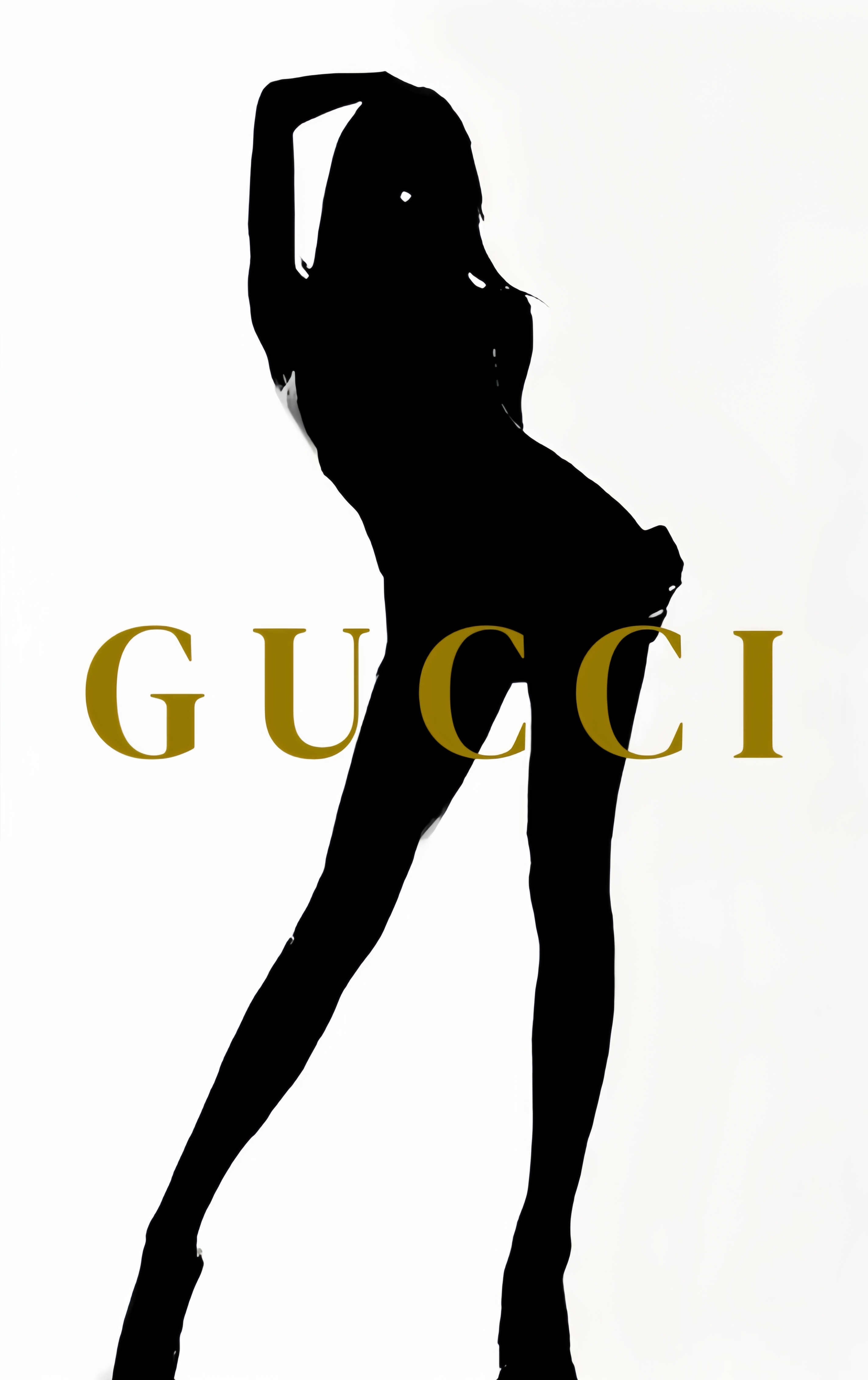 老宁的剪影强到单纯p个Gucci logo上去瞬间就是一次宣传大片
