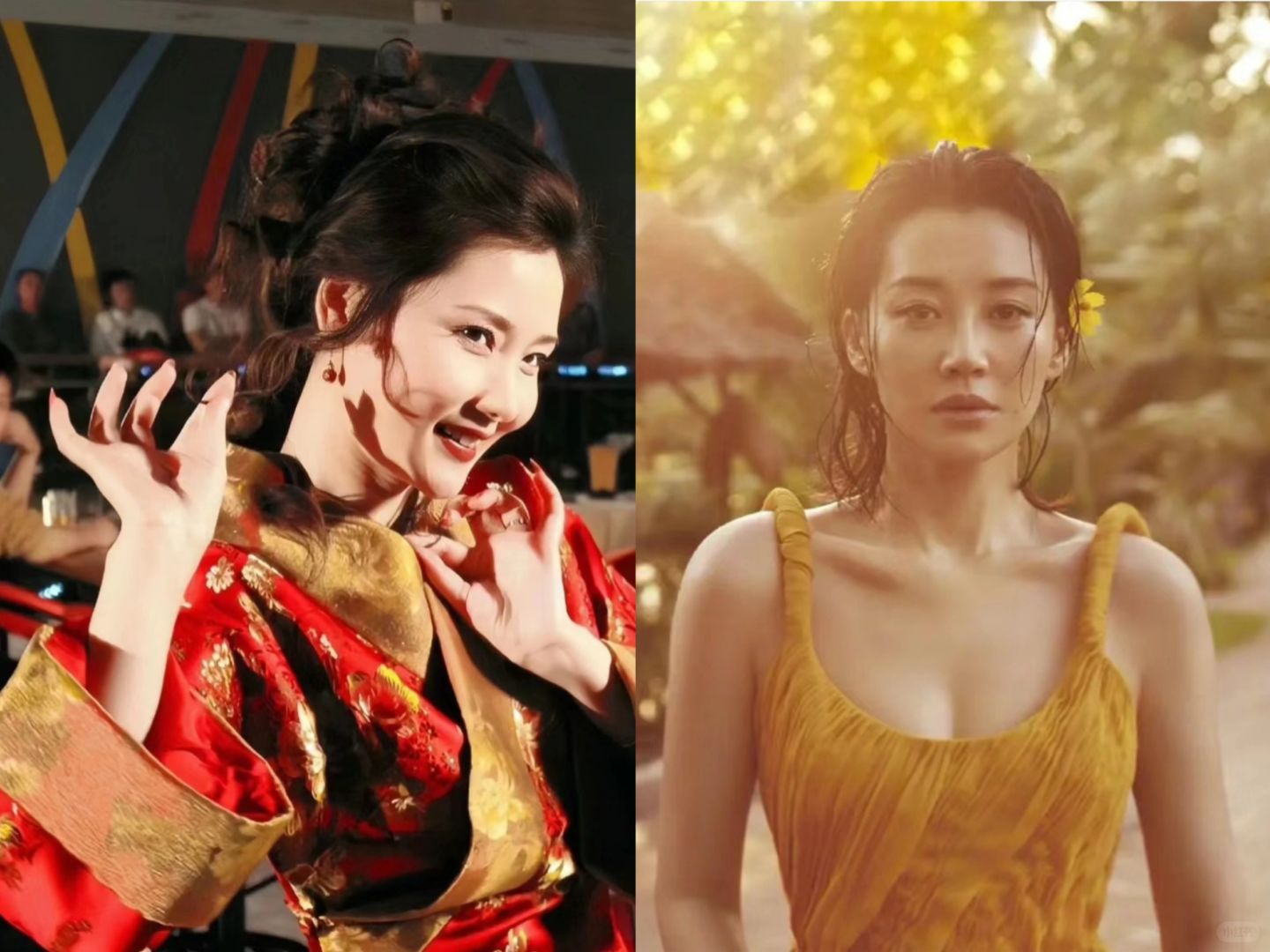 觉不觉得，她们的风情是刻在骨子里的！