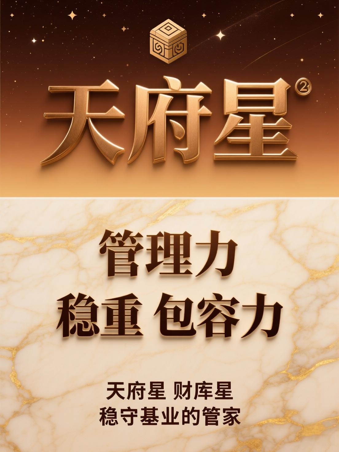 　紫薇斗数十四主星（5）天府 vs 太阴：你是“稳赚”的掌柜，还是“细水”的管家