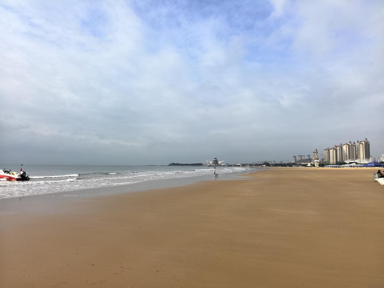 晒晒青岛的城市风光这是哪个沙滩呢？