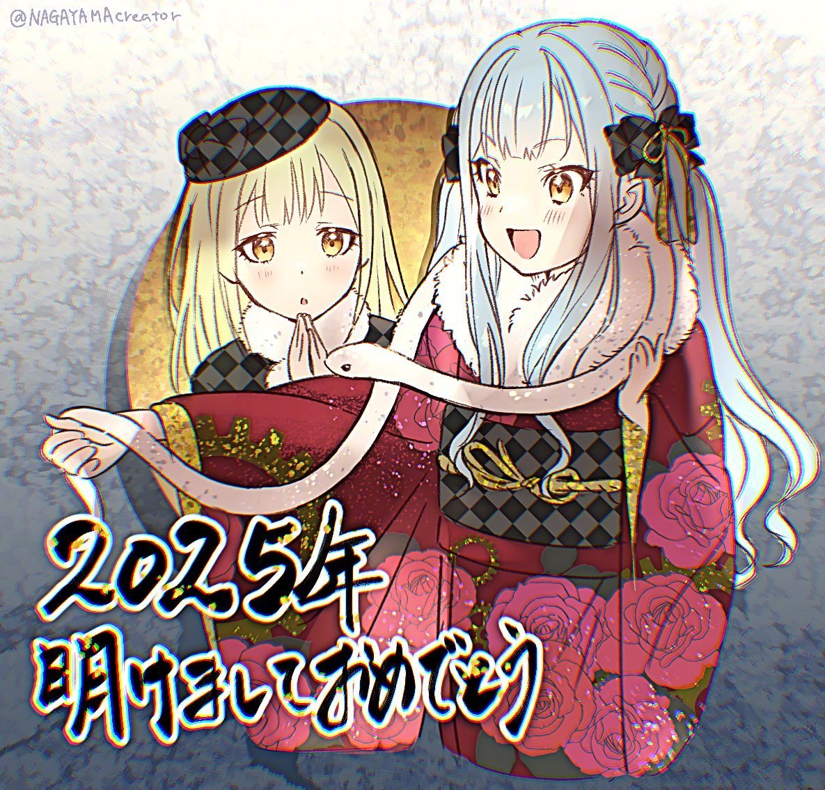 永山もも Ave Mujica 2025新年贺图  动漫[超话]  
