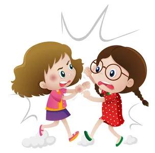 #五年级# 
女生多的地方，是非就多[吃瓜群众]
Yaya大概是今年暑假前，跟好