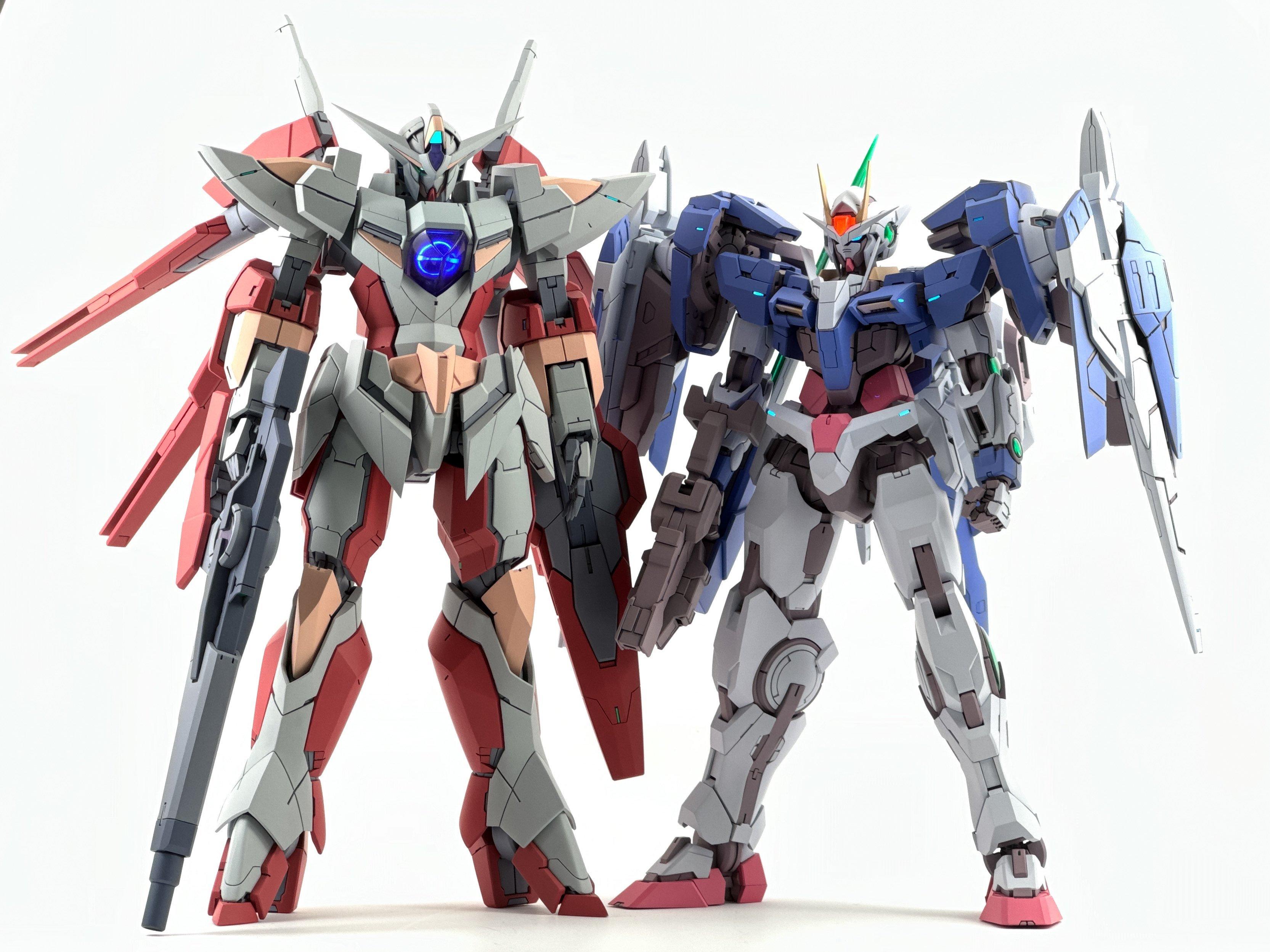 SSR的牛高达和00R终于合流了高达模型