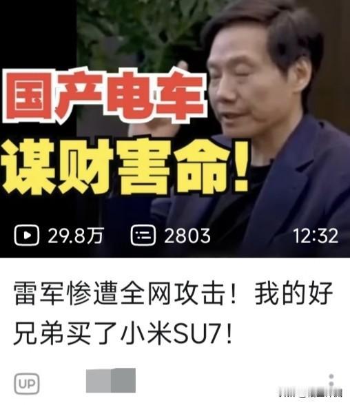 雷军亲自下场辟谣，能终结争议吗？
现在我觉得，小米应该区分一下，谁是真正的黑公关