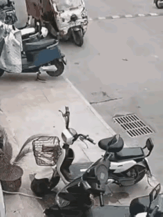 这位快递小哥怎么回事？
快递小哥把从车上落下的包包举上车后突然全身抽搐，伏在方向